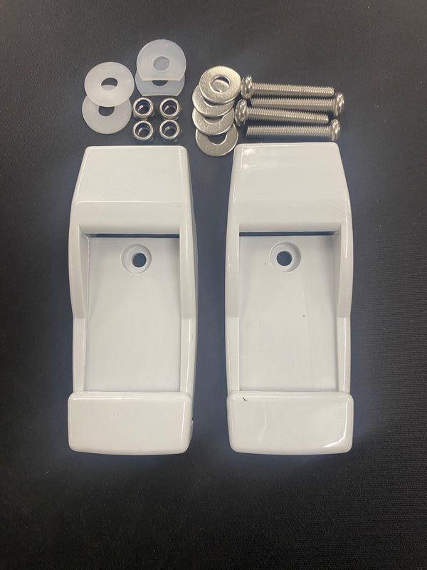 Awnlux/Fiamma Leg Wall Bracket Kit for W5500/W5800/W5900 Black or White