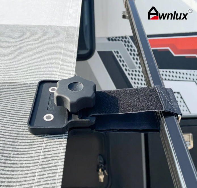 RV Awning Anti flapper Support Brackets x 2 for Roll Out Caravan Awnin ...